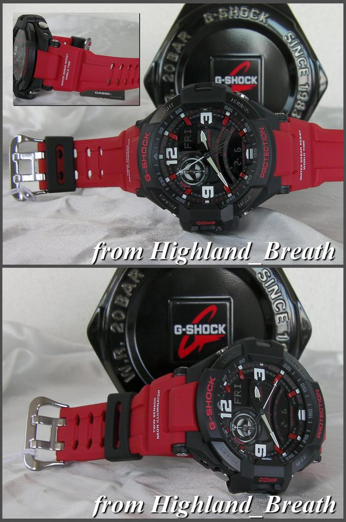 Casio G-SHOCK GA-1000-4B Sky Cockpit Watch [Used]