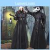 Alluring Plague Doctor Costume Get Ready For Halloween And Cosplay With This Medieval Hooded Robe Mask And Hat For Monk Cosplay