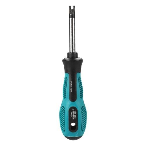 Qiilu 4-Piece Screwdriver Set, U-Shaped Jack Driver with Magnetic Screwdriver, CRV 998A, Fits M1.7, M2.0, M2.3, and M2.6