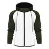 Mens  Gradient Zipper Print Sweatshirt Top Pants Sets Sport Suit Tracksuit
