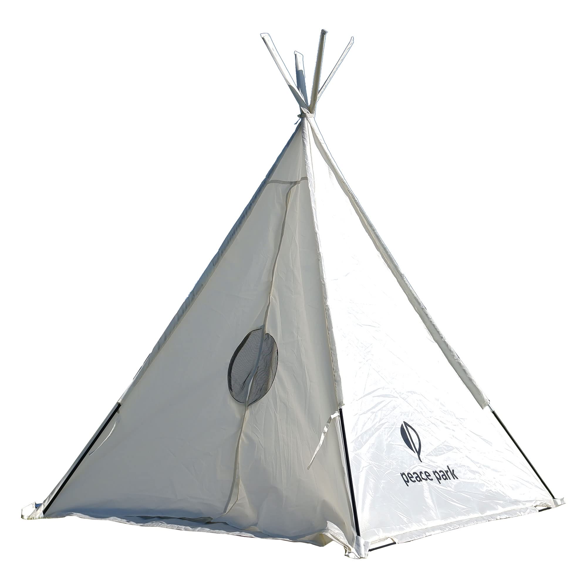 

Палатка-вигвам Peace Park Small Tent водонепроницаемая PP2000 SMALL TEPEE TENT БЕЛАЯ