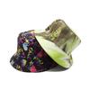 Outdoor Sun Hat Digital Printing Bucket Hat Colorful Double-Sided Basin Hat Smudged Bucket Hat Couple Vacation Sun Protection Hat