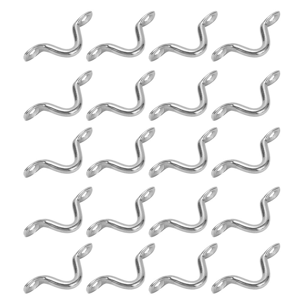 5 Sets Boat Pull Handle Buckles 304 Stainless Steel Smoothing Surfaces Kayak Canoe Rigging