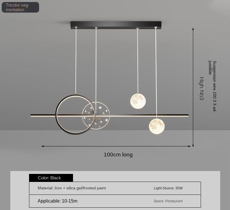 

Современная светодиодная люстра для кухни, ресторана, подвесные светильники, скандинавское домашнее внутреннее освещение 2024 года, простая люстра с бабочками 3 Colors чёрный