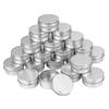 20 Pcs 30ml Aluminum Tin Jars, Round Aluminum Tin Cans Cosmetic Containers