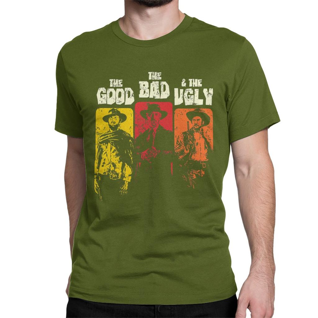 The Good The Bad The Ugly T Shirts Men Women 100% Cotton Leisure T-Shirt Break-Bad Tee Shirt Short Sleeve Tops Summer