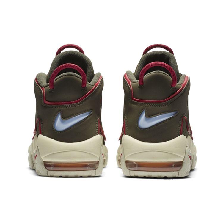 Nike Air More Uptempo Cargo Kaki Baskets Homme Vert Clair-Marine DH0622-300