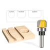 1pcs 6mm 8mm Shank 1-1/8 3/4 1/2 Diameter Bowl Tray Router Bit Round Nose Milling Cutter with Bearing for Woodworking