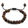 Wish Alloy Turquoise Rhinestone Crown Bracelet: Volcanic Stone Men's Jewelry Gift