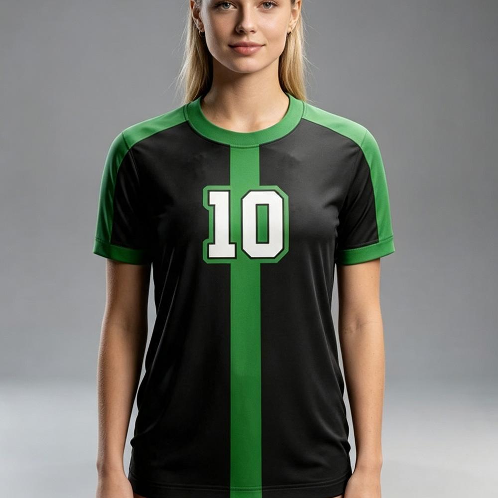 Ben 10 Number Mesh Jersey Alien Force New 3D Printed Anime T-Shirt Women Men Casual Sports Fashion High Street Breathable Tees