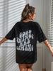 Good Things Are Coming Slogan Letter Printing T-Shirt Women Cotton Clothing O-Neck Breathable Short Sleeve Loose Oversize Tops