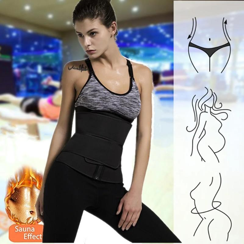Waist Cincher Belt for Women - Sweat-Enhancing Workout Girdle, Tummy Control Shapewear for Postpartum & Fitness