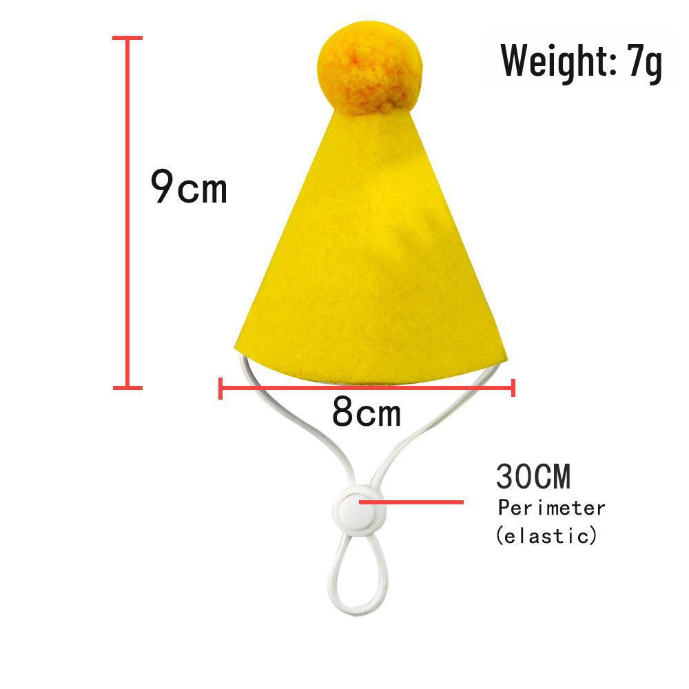 Pet Birthday Dress-Up Bib & Hat Set