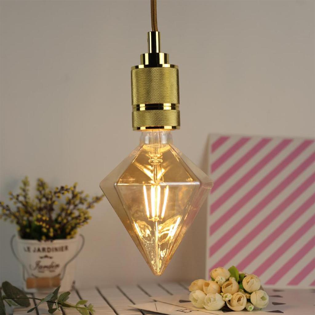 Led Bulb Special Shaped 220v Filament G125 Clear Vintage Bulbs Decorative Retro E27 Warm White Gold Lighting 2700k Edison