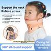 Neck And Head Braces Lightweight Soft Pain Relief Neck Brace Adjustable Neck Brace For Women & Men For Neck Pain And Support