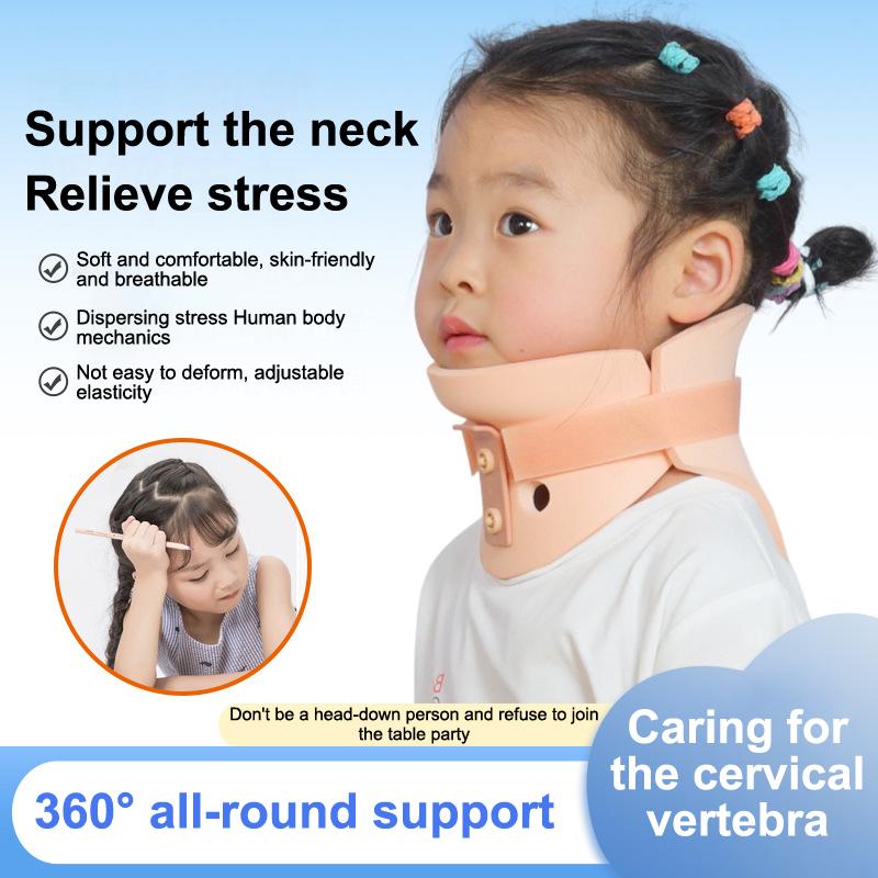 Neck And Head Braces Lightweight Soft Pain Relief Neck Brace Adjustable Neck Brace For Women & Men For Neck Pain And Support