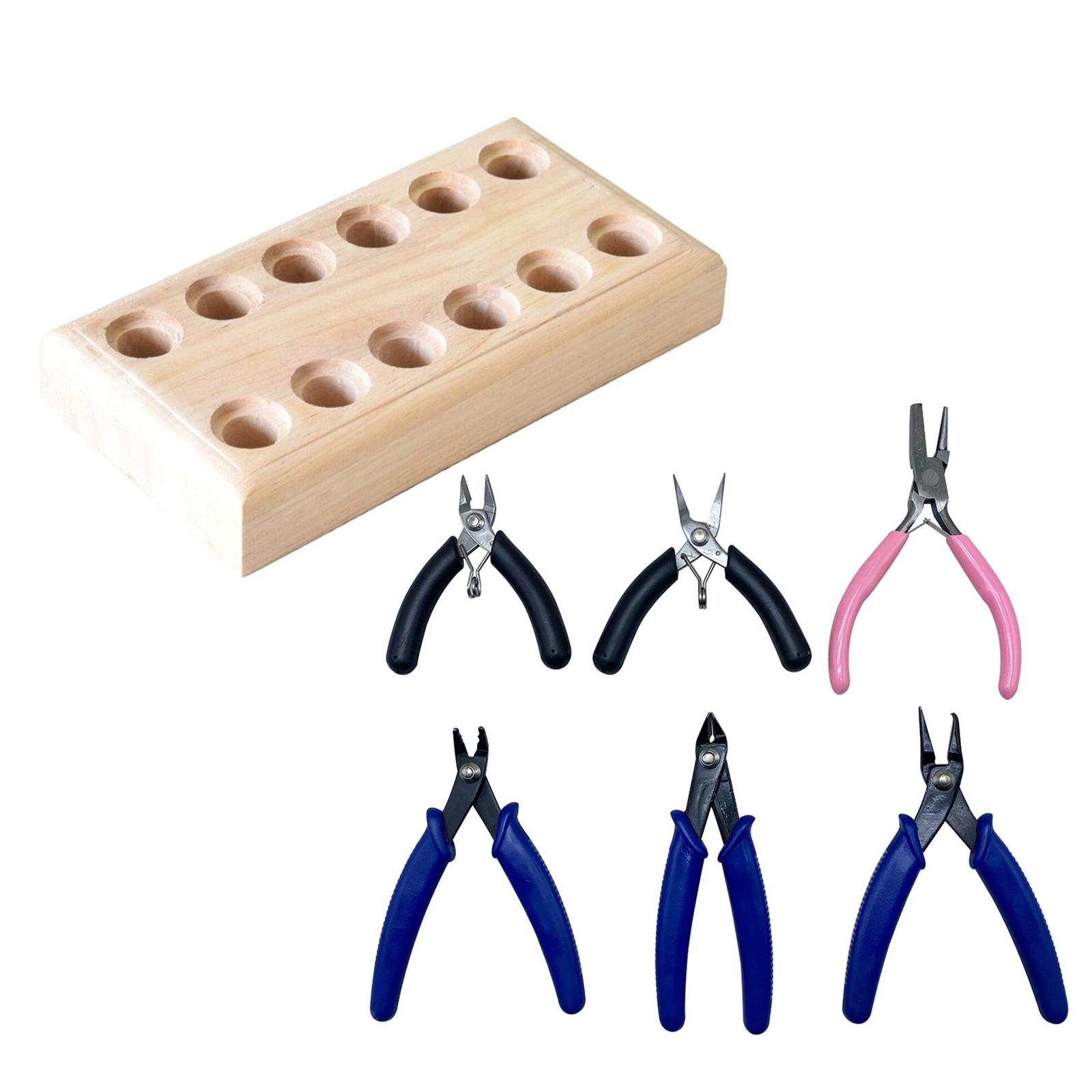 

6 шт. ювелирных плоскогубцев DIY ювелирный инструмент кусачки плоскогубцы для DIY ювелирного ремесла набор для хобби для различных поделок