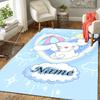 Custom 1Pc Kawaii Gothic Kitty Rug Office Carpet Indoor Outdoor Entrance Doormat Nonslip Soft And Comfortable Living Room D2915282