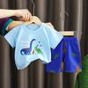 Children's Cotton Short-sleeved Set - Summer Girls' And Boys' Sports T-shirts And Shorts Set