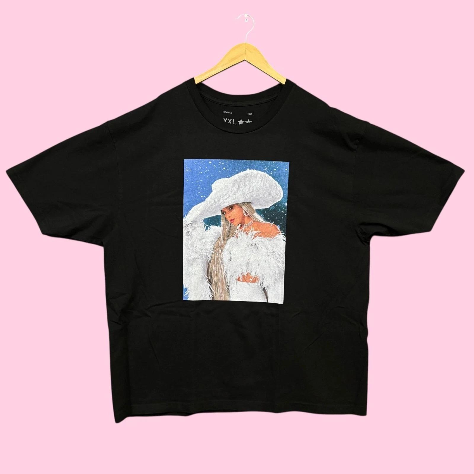 

Beyonce Cowboy Carter Ho Ho Ho Down Icy Black Tee XXL 3XL