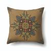 Home Decor Geometric Texture Mandala Polyester Pillow Case Core-free