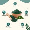 Neuherbs Pure Spirulina Powder 100g Pack of 1 Natural Green Superfood Supplement For Immune Support And Everyday Energy