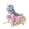 10cm No Game No Life Anime Figure Desktop Cute Cat Ear Shiro Decoration PVC Model Toy