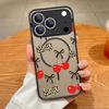 Cartoon Cherry Fruits Case For iPhone 17 Pro Max Case iPhone 16 15 14 13 Pro Max 17E Magnetic For Magsafe Thin Ring Hybrid TPU+PC Matte Cover