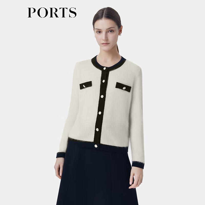 

Женский кашемировый кардиган с контрастной отделкой S