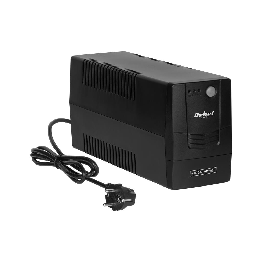 UPS REBEL Nanopower 650VA 360W Computer Emergency Power Supply