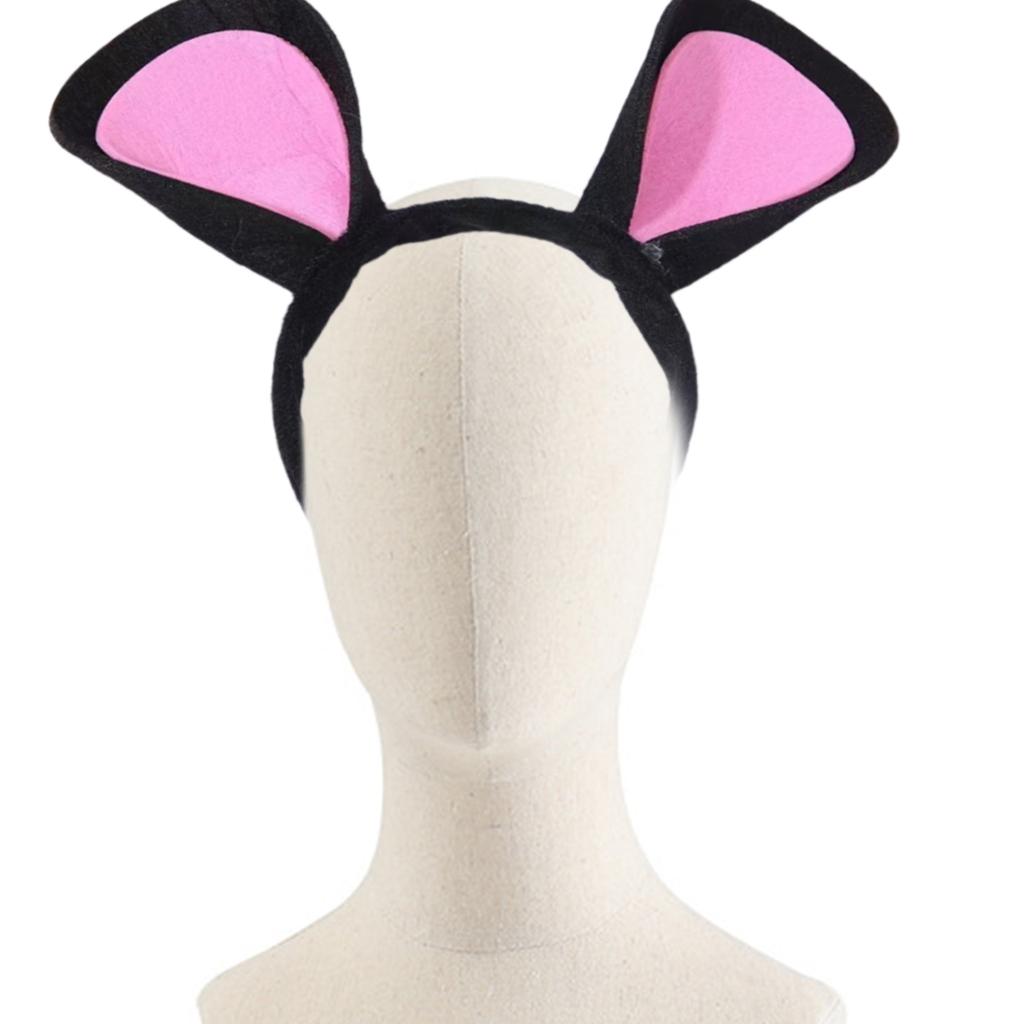 Mouse Ears Hairband Photo Props Kids Hair Hoop Headband Party Headpiece Fun Stage Headbands for Music Festival