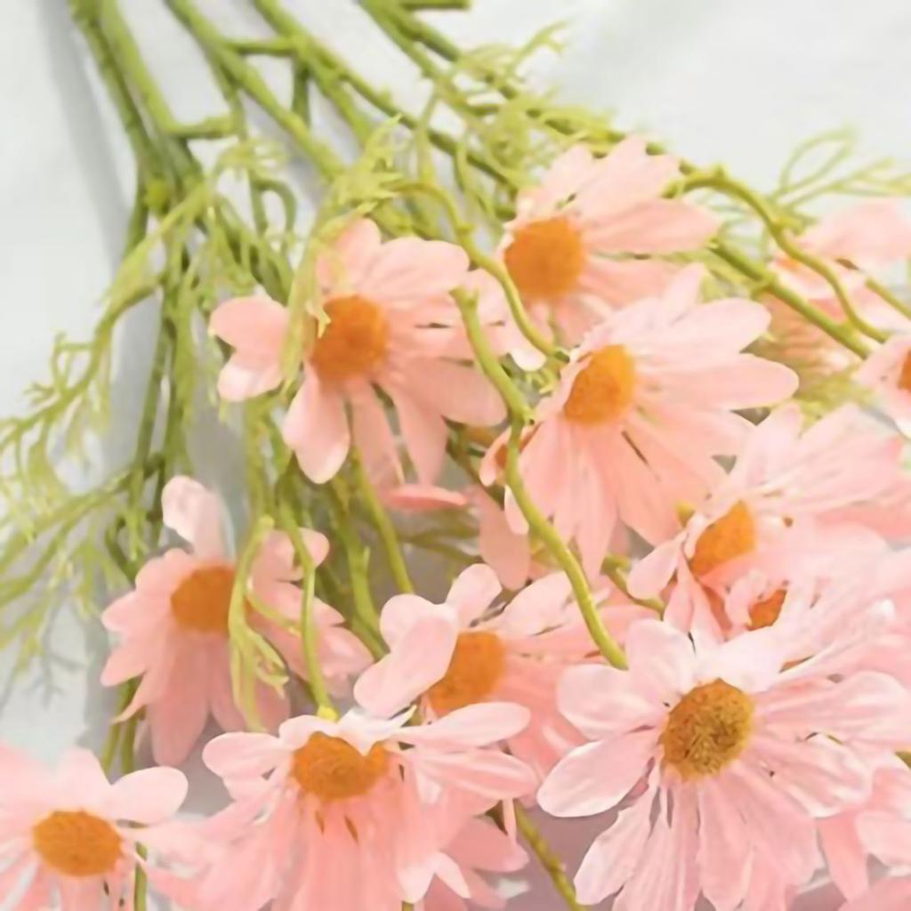 Artificial Daisy Flowers Bouquet Home Decoration for Living Room Dining Room Bedroom Office