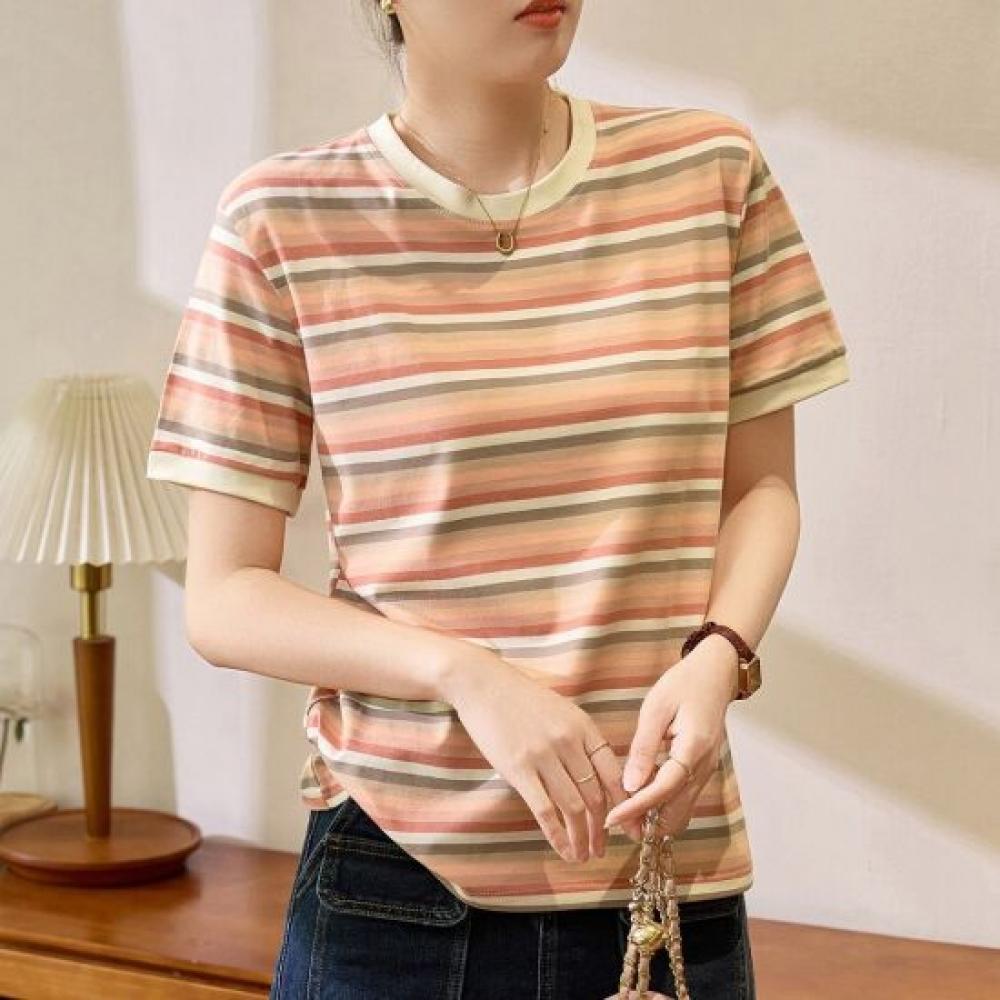 Navava Women Casual Daily Round Neck ShorT Sleeve T shirT nT3298