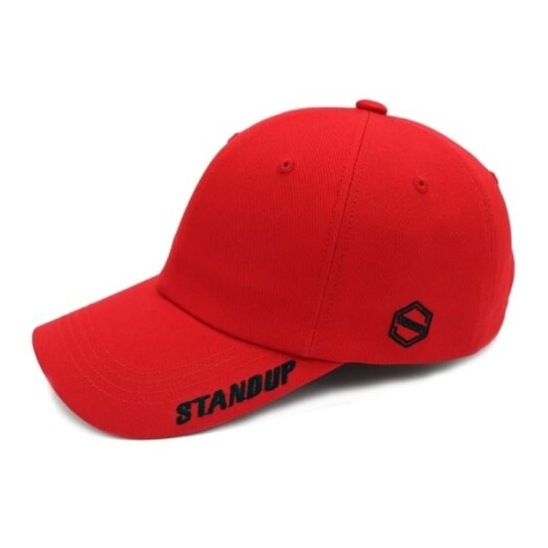 STANDUP [STANDUP] Visor Standup Red Color Ball Cap LITE FIT