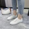 Women's Vulcanized Shoes Breathable Comfortable Hole Outdoor Sports Shoes Summer Running Shoes Fashion Board Shoes Thick Sole