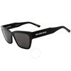 Balenciaga Grey Square Ladies Sunglasses Bb0307sa 001 56