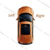 Car Front Bumper Fog Lamp Light Trim Cover For Peugeot 3008 P84 2016 2017- Front Frame Lid Bezel Hood 9817136777 1806095X