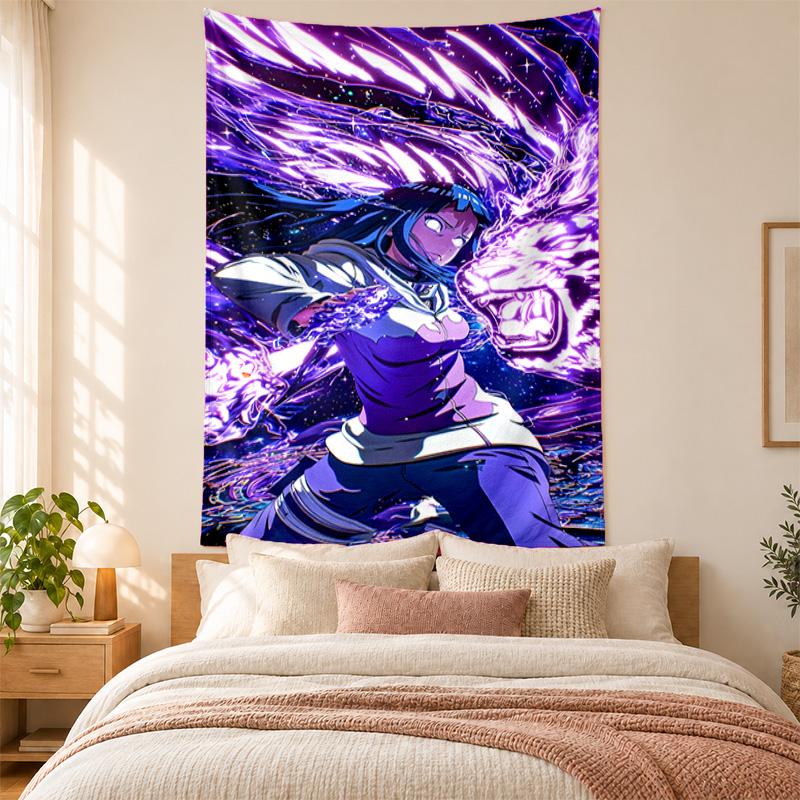 Hyuga Hinata Tapestry highquality for decorating living room bedroom dorm walls ideal as bedroom wallart orholiday gift