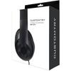 CUSTOMTRY Custom Try Headphones Sealed 40mm Driver HP-CT1 [6.35mm Stereo Conversion Plug Included] Black