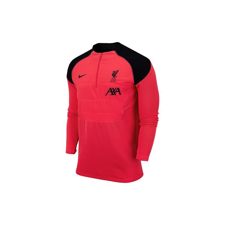 Nike Vaporknit Strike Winter Warrior Liverpool Half Zipper Soccer/Football Training Red Men s CZ3407-645 S