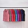 Women's 2024 Lightweight Stand Collar Down Vest - Short, Off-Season Jacket for Middle-Aged & Elderly