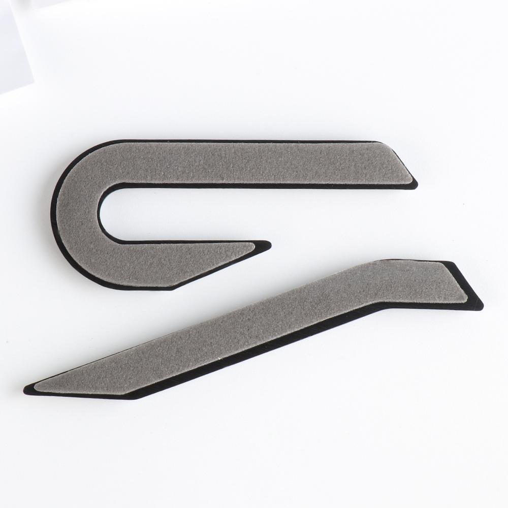 AABGK1 Car Emblem Side Body Tail Trunk Decoration ABS Stickers For Volkswagen VW New R Golf Tiguan Blue Motion Passat Polo Jetta Beetle