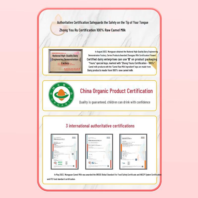 Wangyuan Bio-Kamelfilchpulver