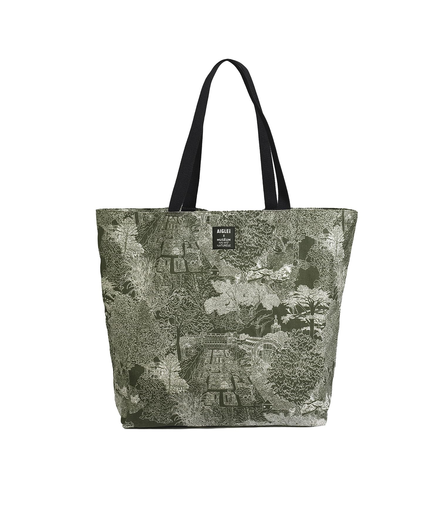 [Национальный музей естественной истории] Тканевая сумка-тоут с принтом ZNHAX36004UN.