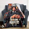 Gta Personalisierbare Textdecke Gemütliche Personalisierbare Decke Langlebiger Komfort für Sofa Büro Couch Picknicks Ganzjahres-Universal