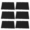 50PCS Window Glass Cleaning Cloth Thickened Mirror Cleaning Towels For Rv Yacht Black
