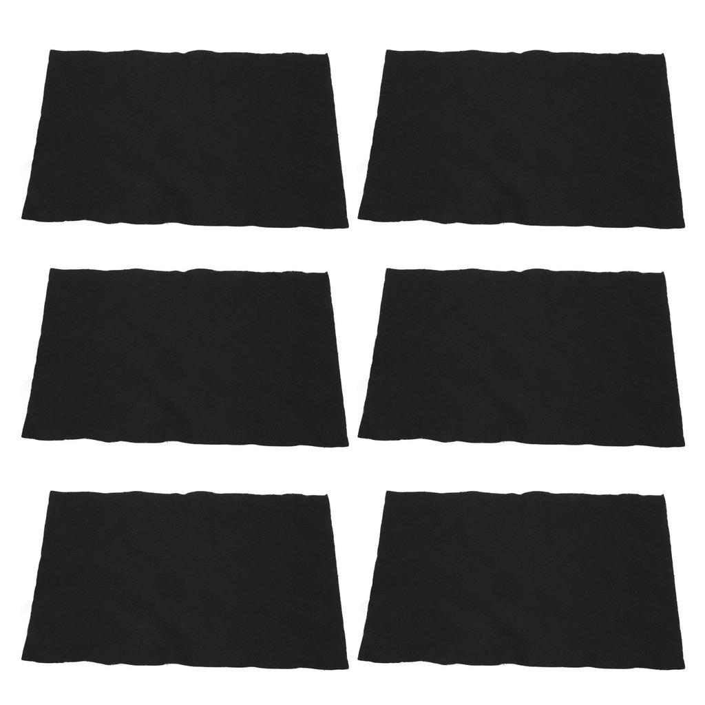 50PCS Window Glass Cleaning Cloth Thickened Mirror Cleaning Towels For Rv Yacht Black