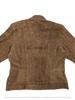 Women Jacket Suede Brown Handmade Lambskin Leather Genuine Biker Motorcycle Stylish