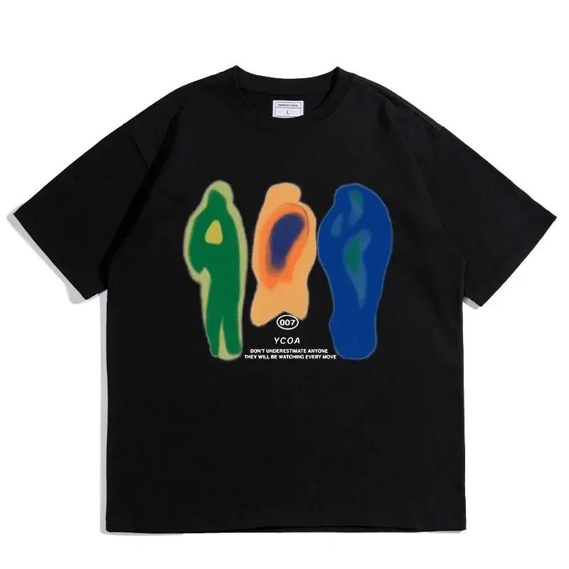 

2025 Fashion Tshirt for Men Y2K Tops Luxury Brand Letter Printing Tshirt Summer Short Sleeve Tee Women Fashion Round Neck Tops 4XL