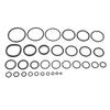 396 Pcs Universal O Ring Gasket Kit Gland 3702 AC Assortment Rubber O Ring Set for Carter E Excavator